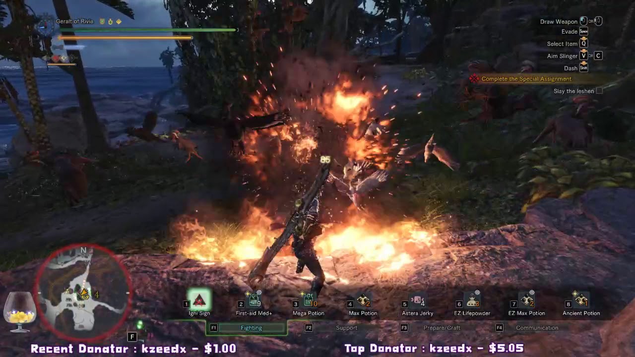 [RERUN] Monster Hunter World : Save Pvt.Pukei Pukei (Witcher's Quest)  [11/05/2019]