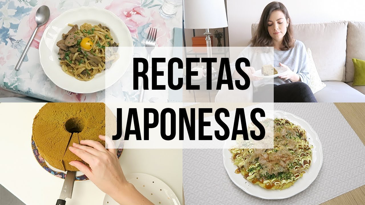¿QUÉ COMO EN UN DÍA? RECETAS JAPONESAS