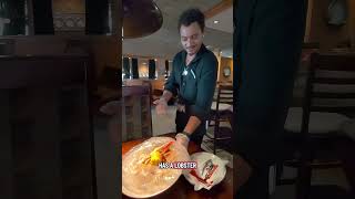 Trying Red Lobster workers favorite order alone. His order was the mariners seafood boil.