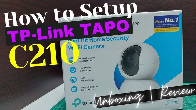 Test Tapo (TP-Link) C210 - Caméra de surveillance intérieure - UFC