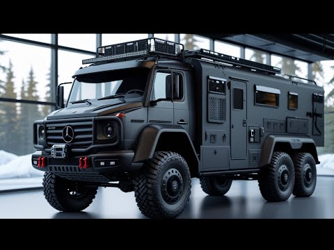 "2026 Mercedes Zetros 6x6 motorhome– $1.2Million-Dollar Off-Road luxury on wheels! "