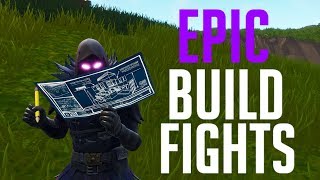 Very Intense Build Battle Using Builder Pro Fortnite Battle Royale