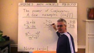 Mathematics - What is a complex conjugate?