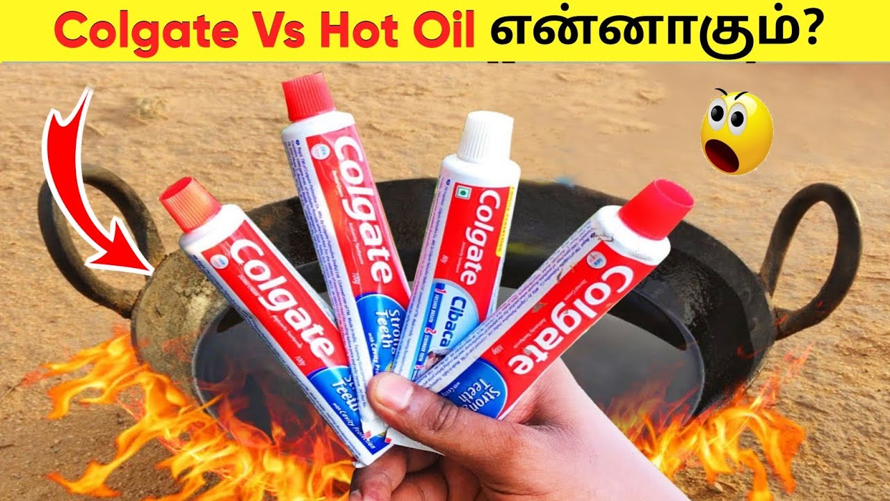 Hot Oil Vs Colgate என்னாகும்? | Facts in Tamil_Facts in Minutes_InFact Tamil_InfoBytes_Factx 