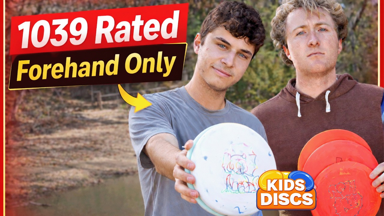 Can I Beat the Best Lefty in the World with KIDS DISCS???