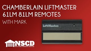 Full TechTalks: Chamberlain LiftMaster 61/81LM Update