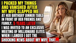 I PACKED MY THINGS AND VANISHED AFTER MY WIFE SLAPPED ME AT HER BIRTHDAY DINNER TABLE IN FRONT OF