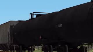 TSC CSX C40-8 Leads a NB freight (First Video of 2023)