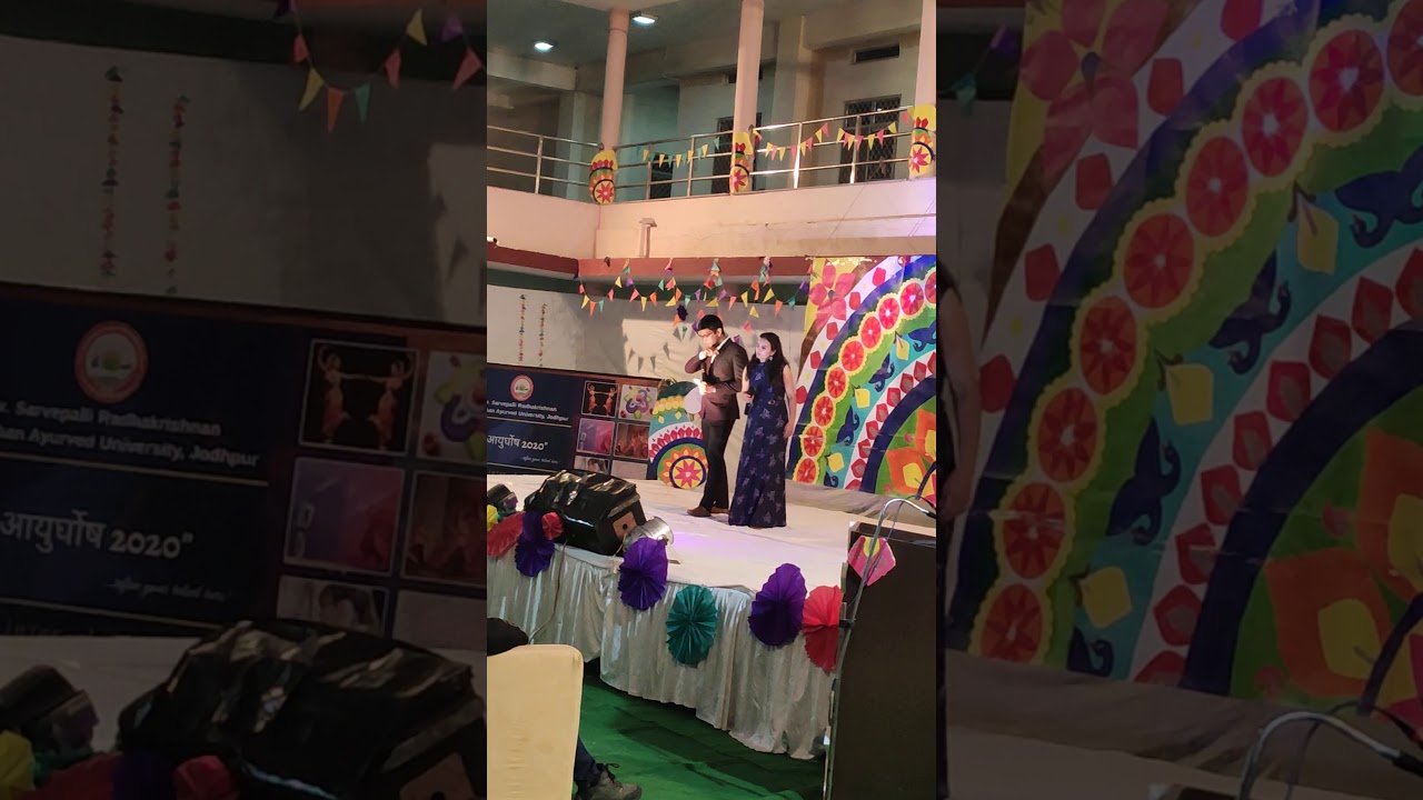 Rockstar 2017 batch Group singing || Rajasthan Ayurveda university Jodhpur || MKS Mahisaini