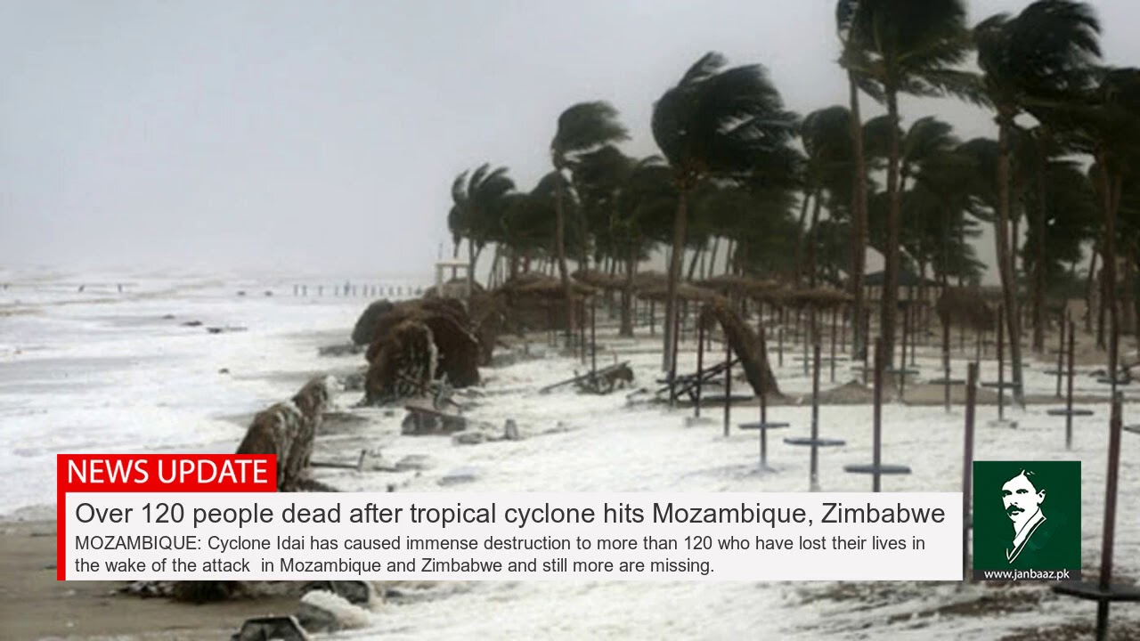 Over 120 people dead after tropical cyclone hits Mozambique, Zimbabwe