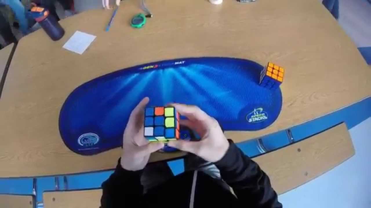 What its like to solve during a world record