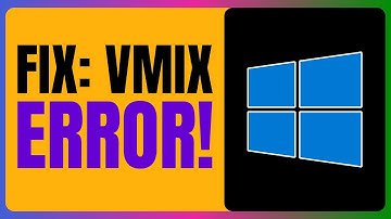 How to Fix the VMIX Protected Memory Error in 30 Seconds!