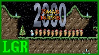 The Holiday Lemmings-like Feel of Xmas Ducks 2000 #DOScember