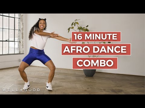 16 Minute Afro Dance Combo | Trainer of the Month Club | Well+Good