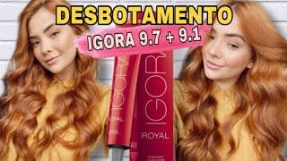 Ruiva inspiração - Então meninas qual vocês preferem? 🔸 Desbotado: Igora  9.7 ox 30 🔸 Tonalizado: Love 4 Real da @joycoloroficial mais a tinta Igora  9.7 ox 30 . . . . .