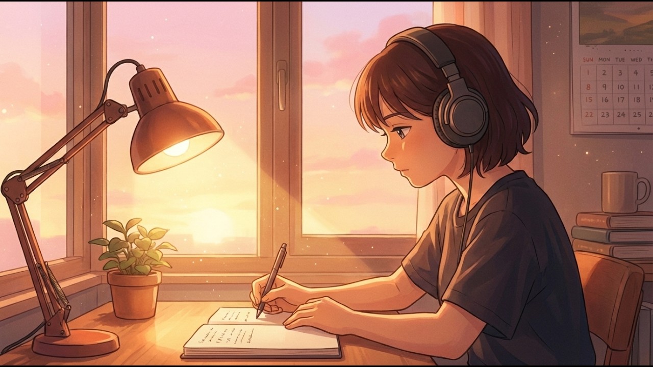 Velvet Dawn ✨ Lofi Beats for Deep Focus & Peaceful Mornings