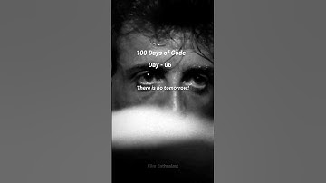 100 Days of Code || Day -06 #100daysofcode #codingcommunity #motivation #discipline #techjourney
