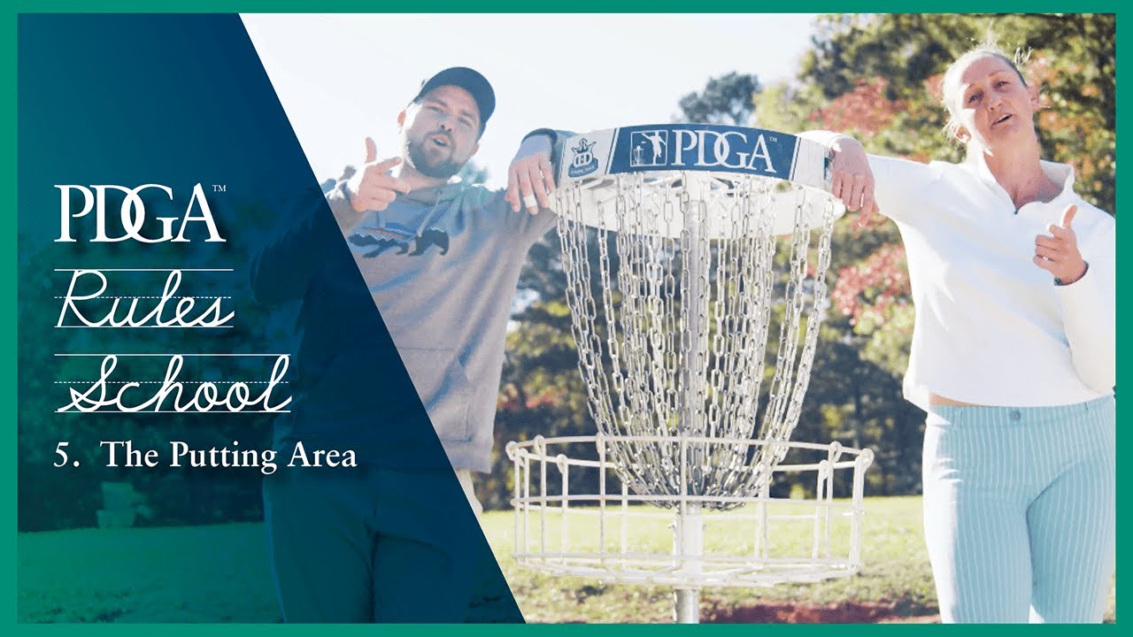 Disc Golf Rules School Episode 5 The Putting Area YouTube