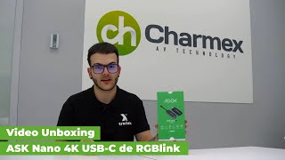 Video Unboxing ASK Nano 4K USB-C de RGBlink