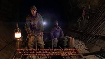 Metro 2033 Redux - Chapter 1 Let The Journey Begin - No Commentary Walkthrough (PC)