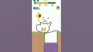 "Can You Outsmart the Bees? 🐝😂 #Save The Doge Level 11 #Shorts #SaveTheDoge"