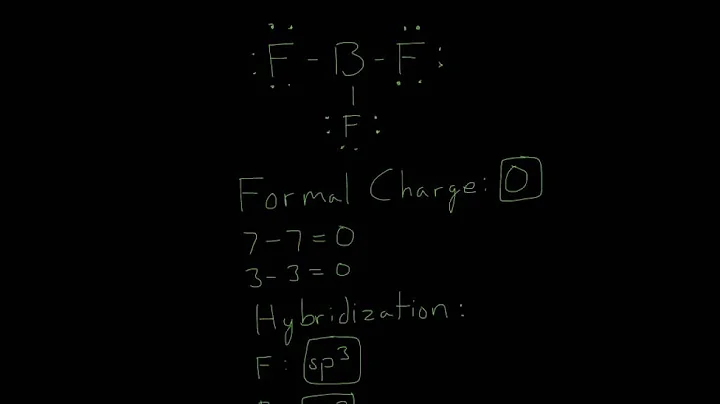 Lewis Structure of Boron Trifluoride