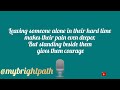 Help Someone in Difficult Times – Don’t Leave Them Alone #motivational speech #motivation 