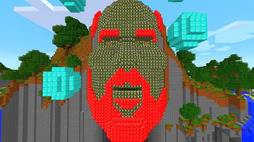 Minecraft CAMO Lucky Block Temple Of Notch Mod Challenge | JeromeASF