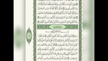 قران كريم سورة الأحقاف تلاوة القارئ هزاع البلوشي