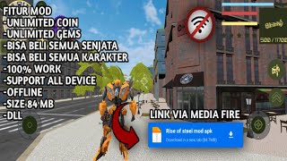 Rise of steel mod apk di jamin 100% work link media fire screenshot 1