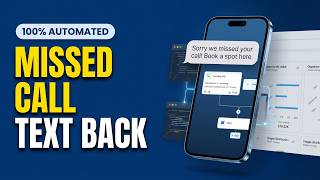 Create Missed Call Text Back Workflow in GoHighLevel | Step-by-Step #leadgeneration  #automation