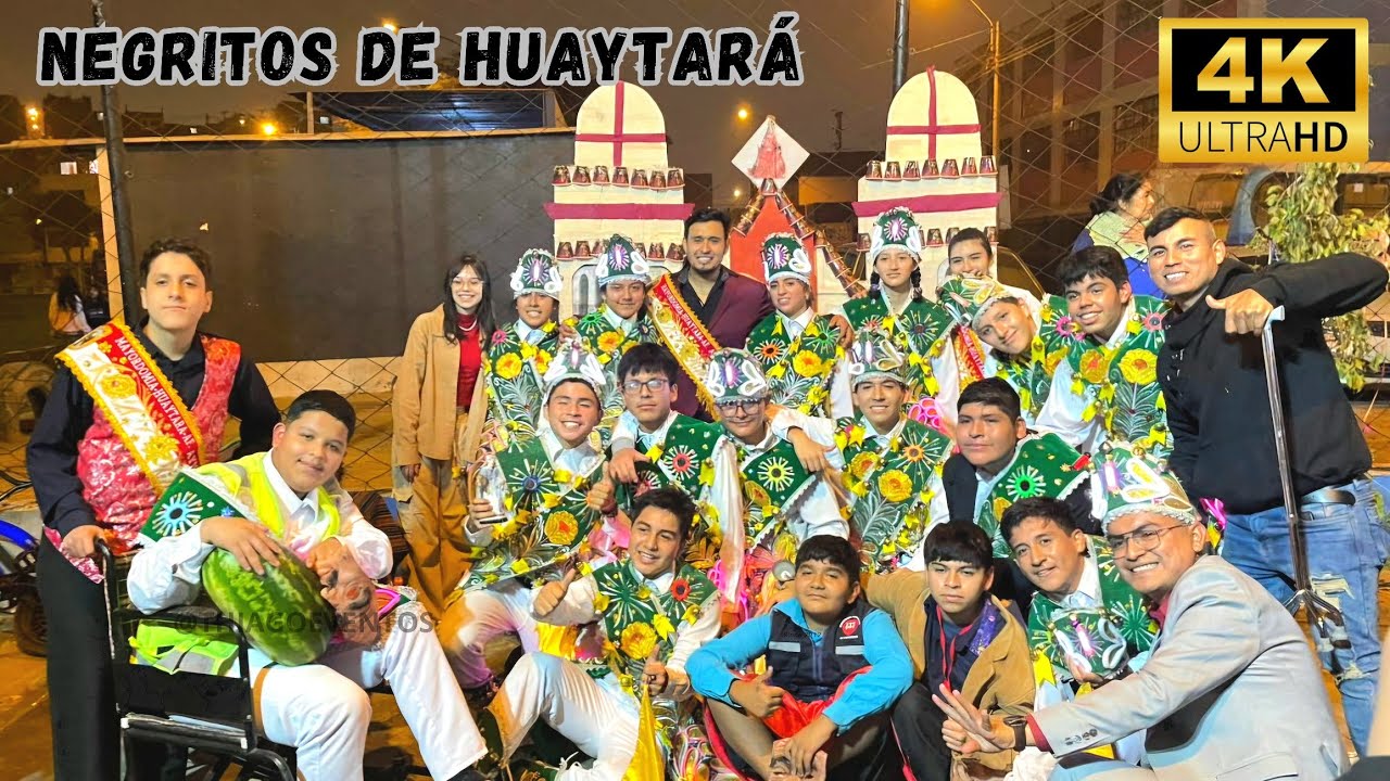 Negritos de Huaytará - Huancavelica - 4to de secundaria - Christian Barnard 2024