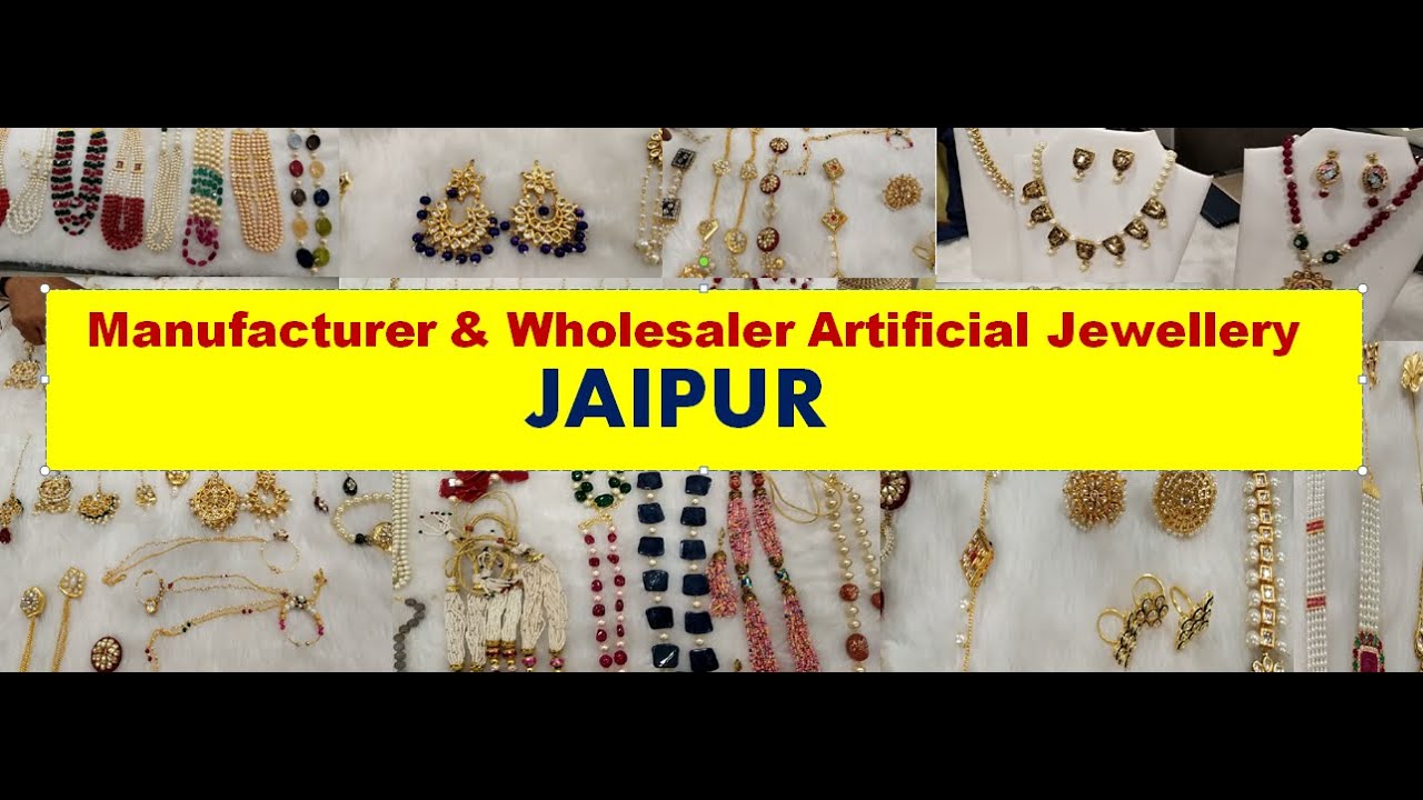Manufacturer & Wholesaler of Artificial Jewellery - Jaipur - YouTube