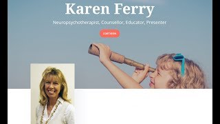 Karen Ferry talks about puddle jumping when children process loss and grief