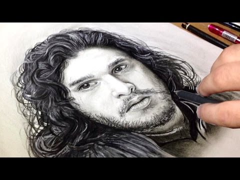 Speed Drawing: Jon Snow