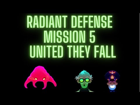 Radiant Defense Mission 5 United they Fall (without packs) 3 stars walkthrough