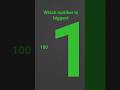 Which number is biggest number #viral #shorts #foryou #trending