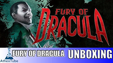 Fury of Dracula 4th Edition Board Game Unboxing - 4K - Whats in the Box?