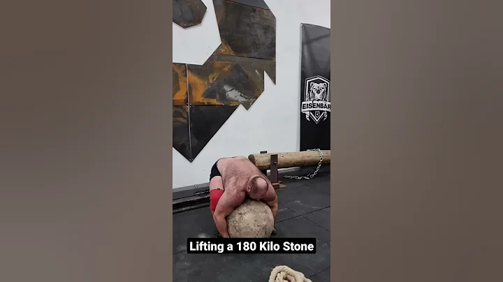 Lifting a 180 Kilo Stone #atlas #stone #strongman