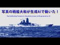 写真の大和がAIで動いた!
