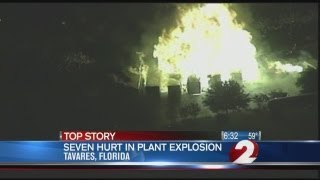 Propane plant explosion in Florida