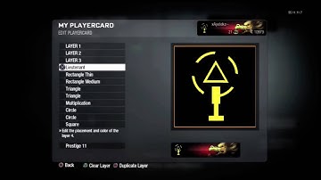 Call of Duty: Black Ops Emblem Tutorial #27 | Chopper Gunner Emblem