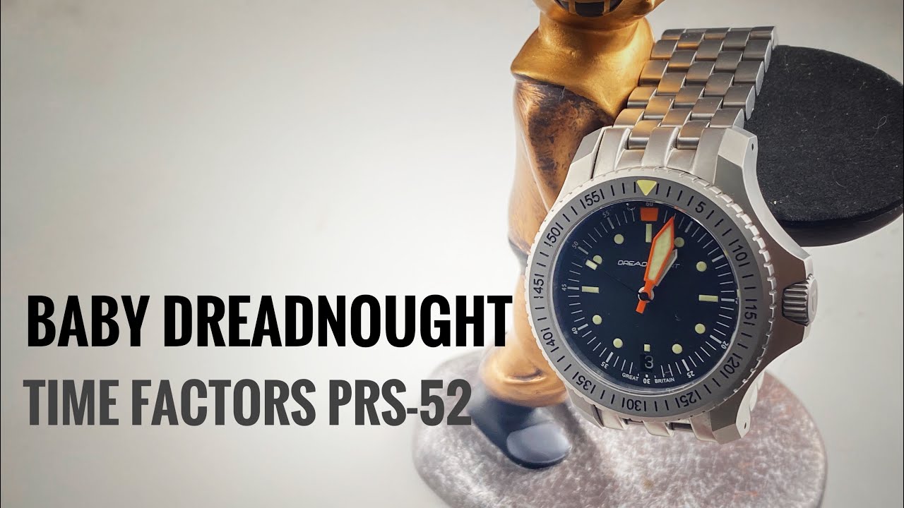 【マイクロブランドウォッチ】TIMEFACTORS ベビードレッドノート TIMEFACTORS | BABY DREADNOUGHT PRS-52 – Time Factors