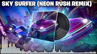 Fortnite Sky Surfer Neon Rush Remix Lobby Music Pack Chapter 5 Season 2 Fortnite Rocket Racing