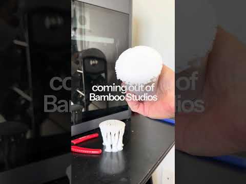 Are Hybrid Tree Supports Overkill? Comparing Bamboo Studios Supports. #3DPrinting #BambooStudios