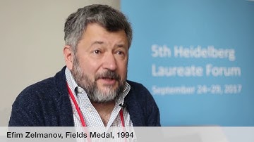5th HLF – Laureate interview: Efim Zelmanov
