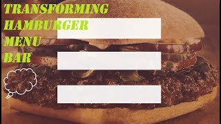 CSS Animated Hamburger Menu Using HTML & CSS | 2019⭐⭐
