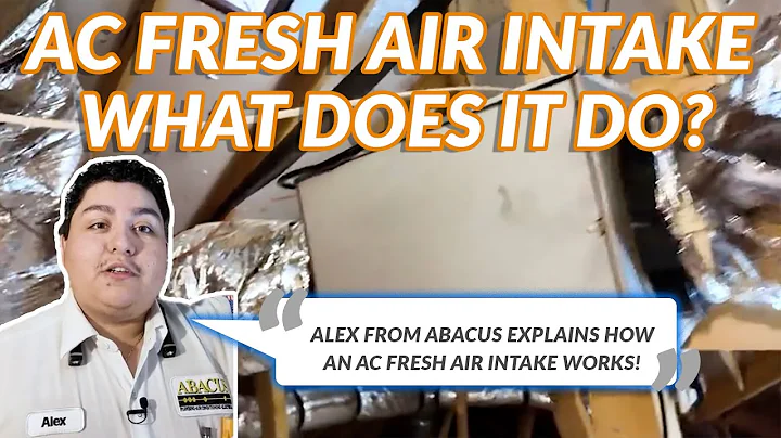 AC Fresh Air Intake.  What does it do?