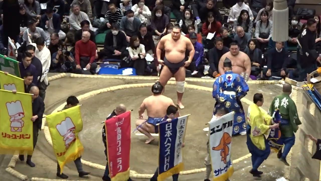豊昇龍 vs 若隆景【大相撲令和8年1月場所】5日目 初場所 HOSHORYU vs WAKATAKAKAGE [JAN2026DAY5] 2026/1/15