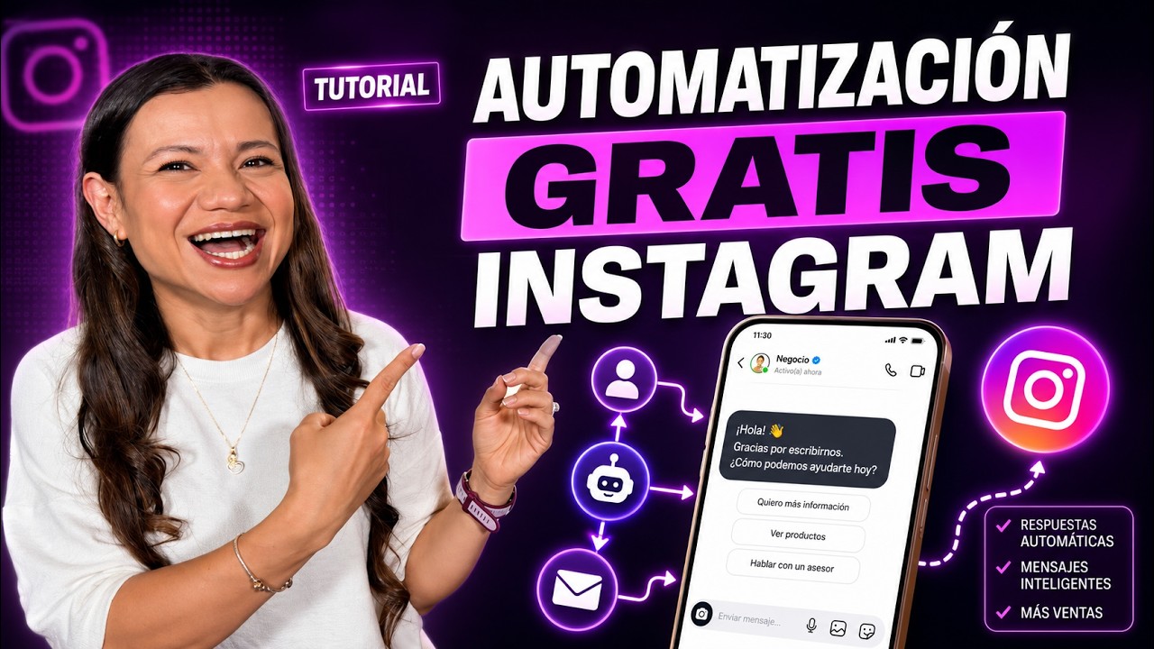 Cómo Automatizar Comentarios y DMs en Instagram GRATIS | Tutorial Paso a Paso, CHATFUEL